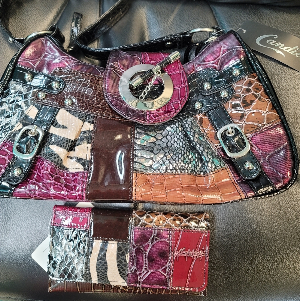 Multi Colored Handbag